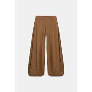 ZARA ZW COLLECTION VOLUME WIDE-LEG TROUSERS